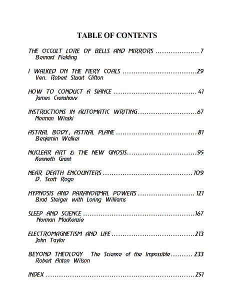 Steps into the Unknown